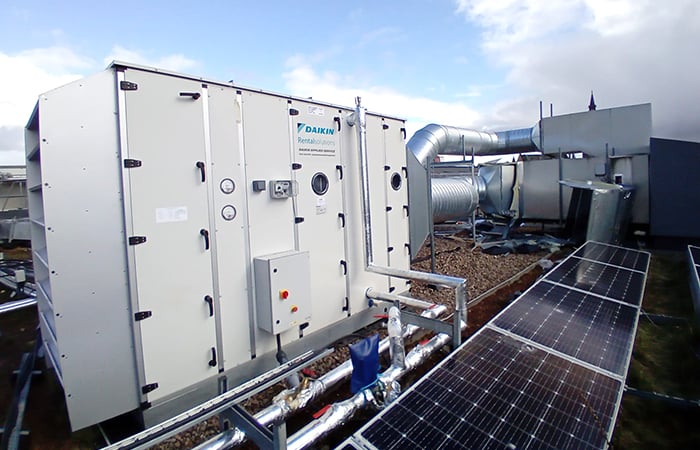 AHU hire for education facilities