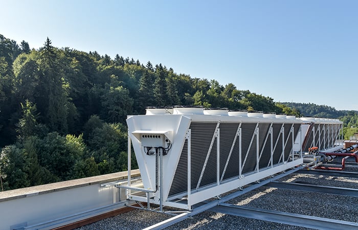 dry air cooler hire for government and defence